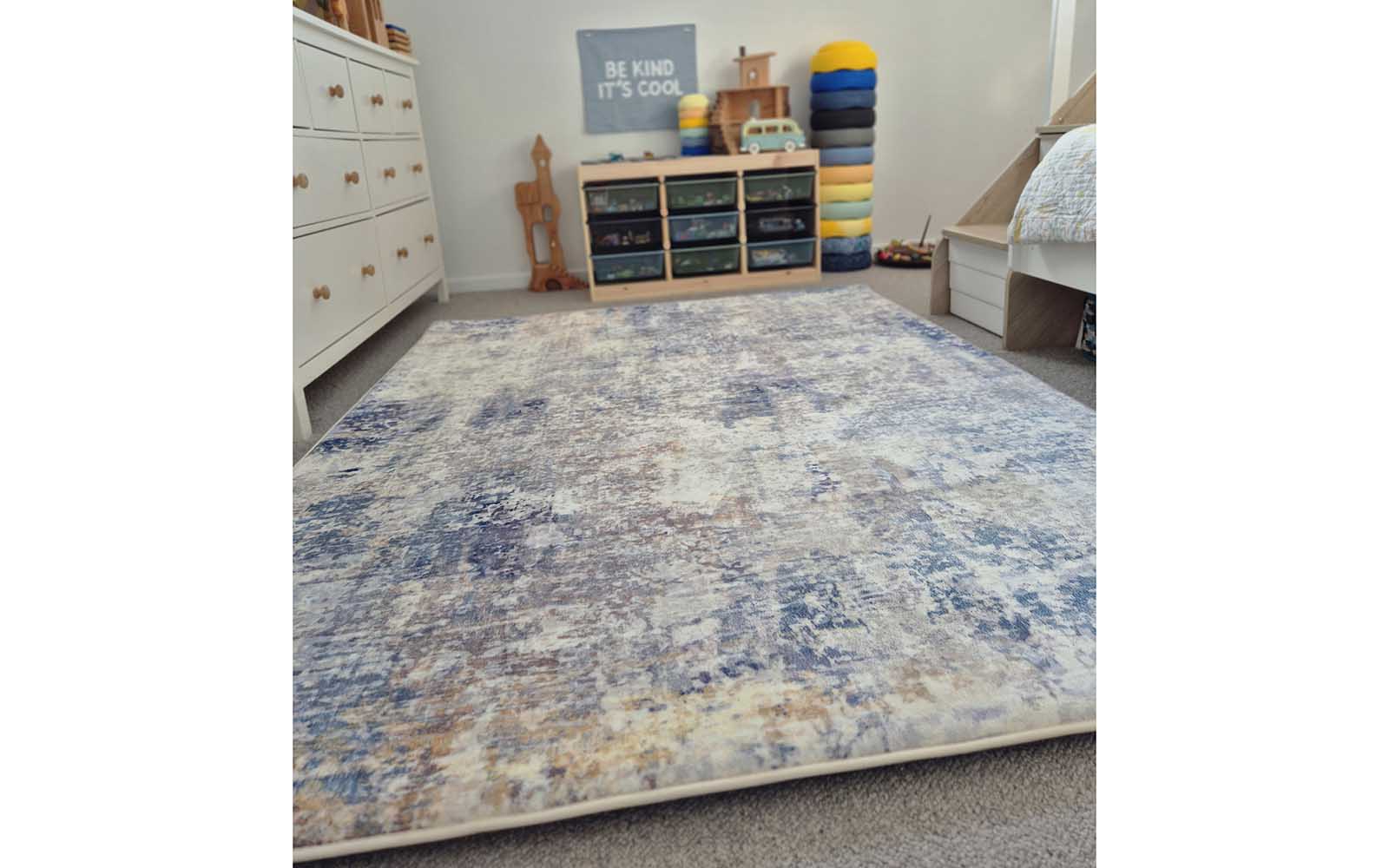 Buddy Play Cloud Mat - Blue Mist