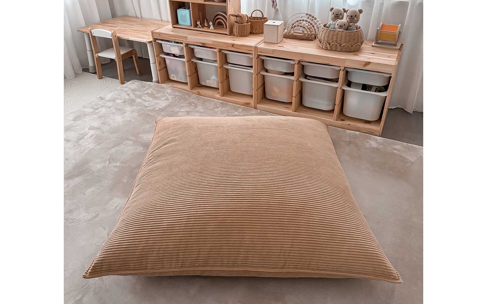Buddy Play Sensory Crash Pad - Biscuit Beige