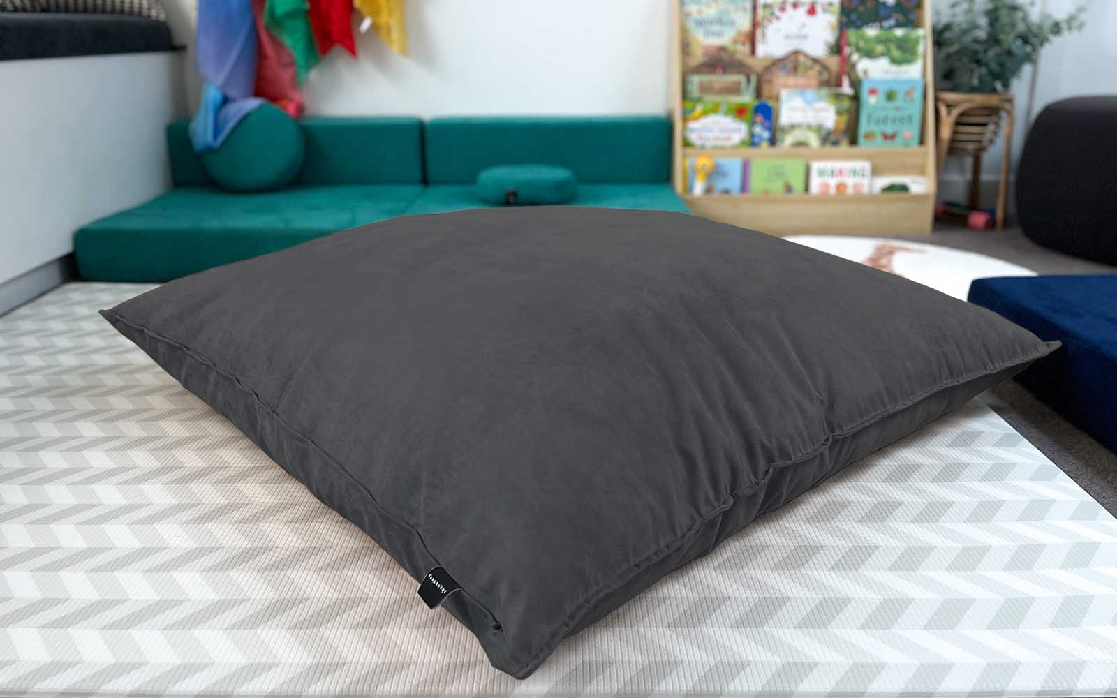 Buddy Play Sensory Crash Pad - Onyx Grey