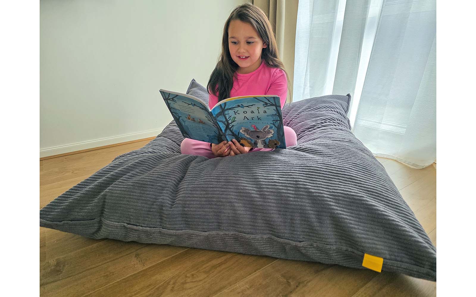 Buddy Play Sensory Crash Pad - Stone Grey