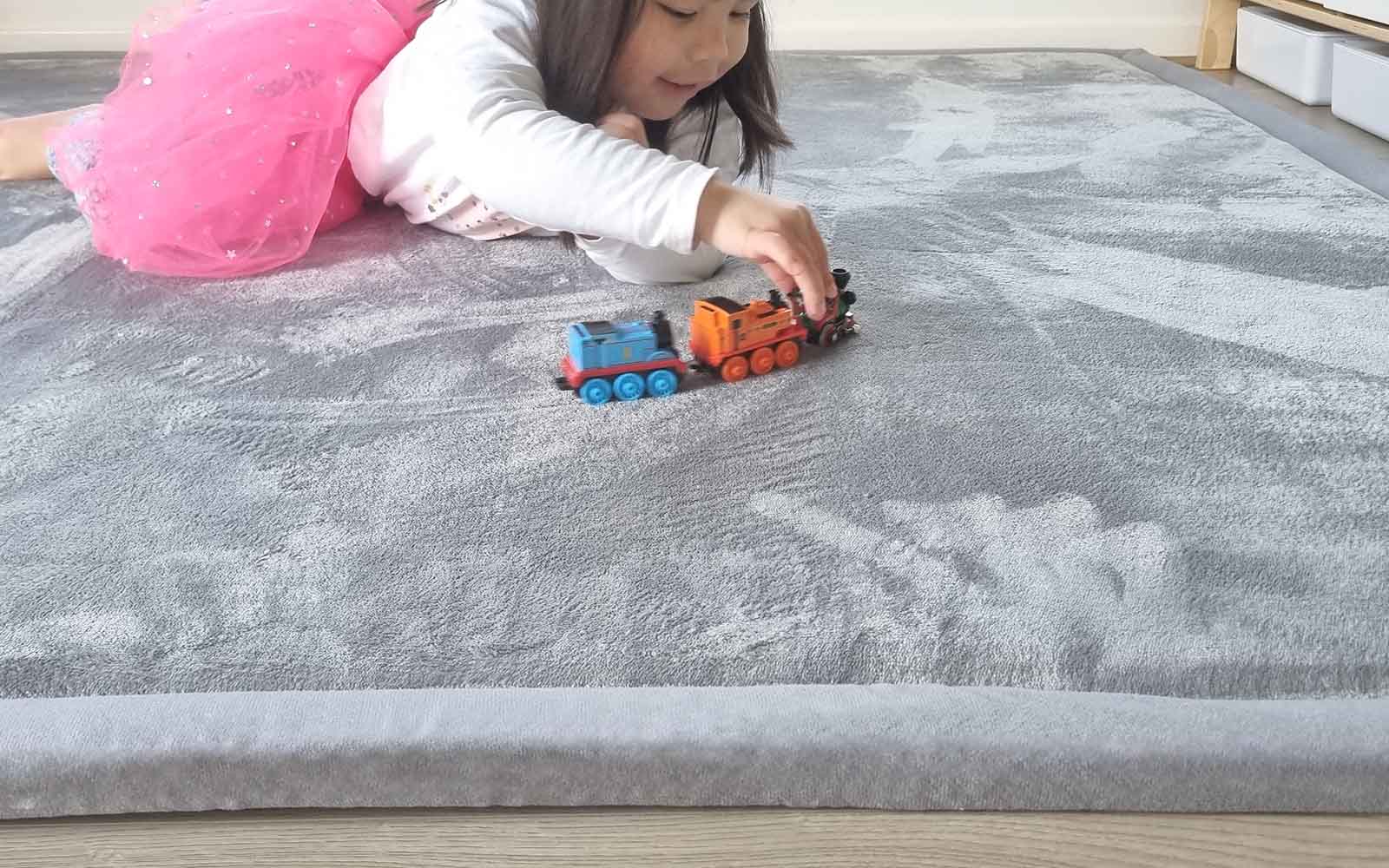 Buddy Play Cloud Mat - Glacier Grey