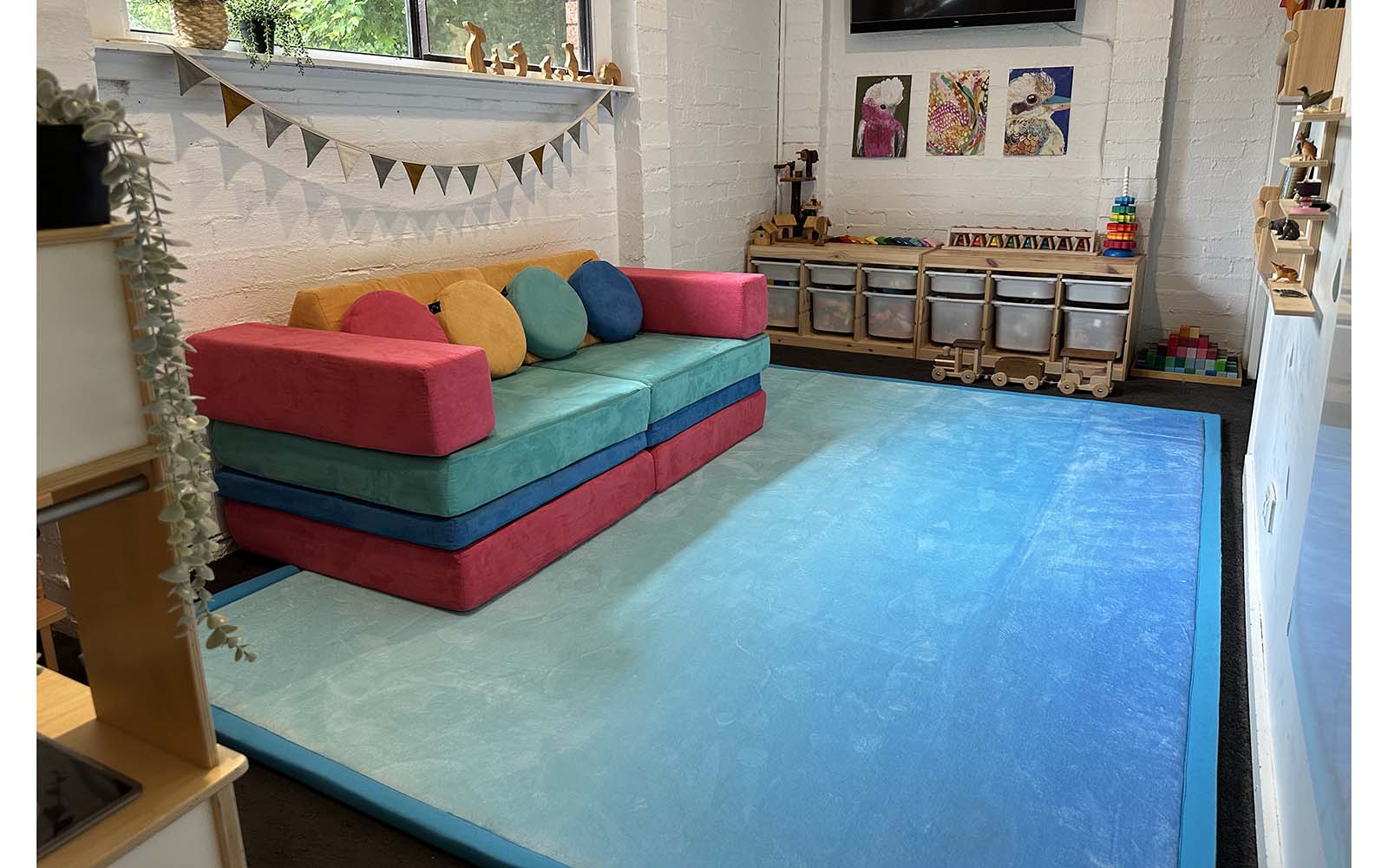 Buddy Play Cloud Mat - Blue Heaven