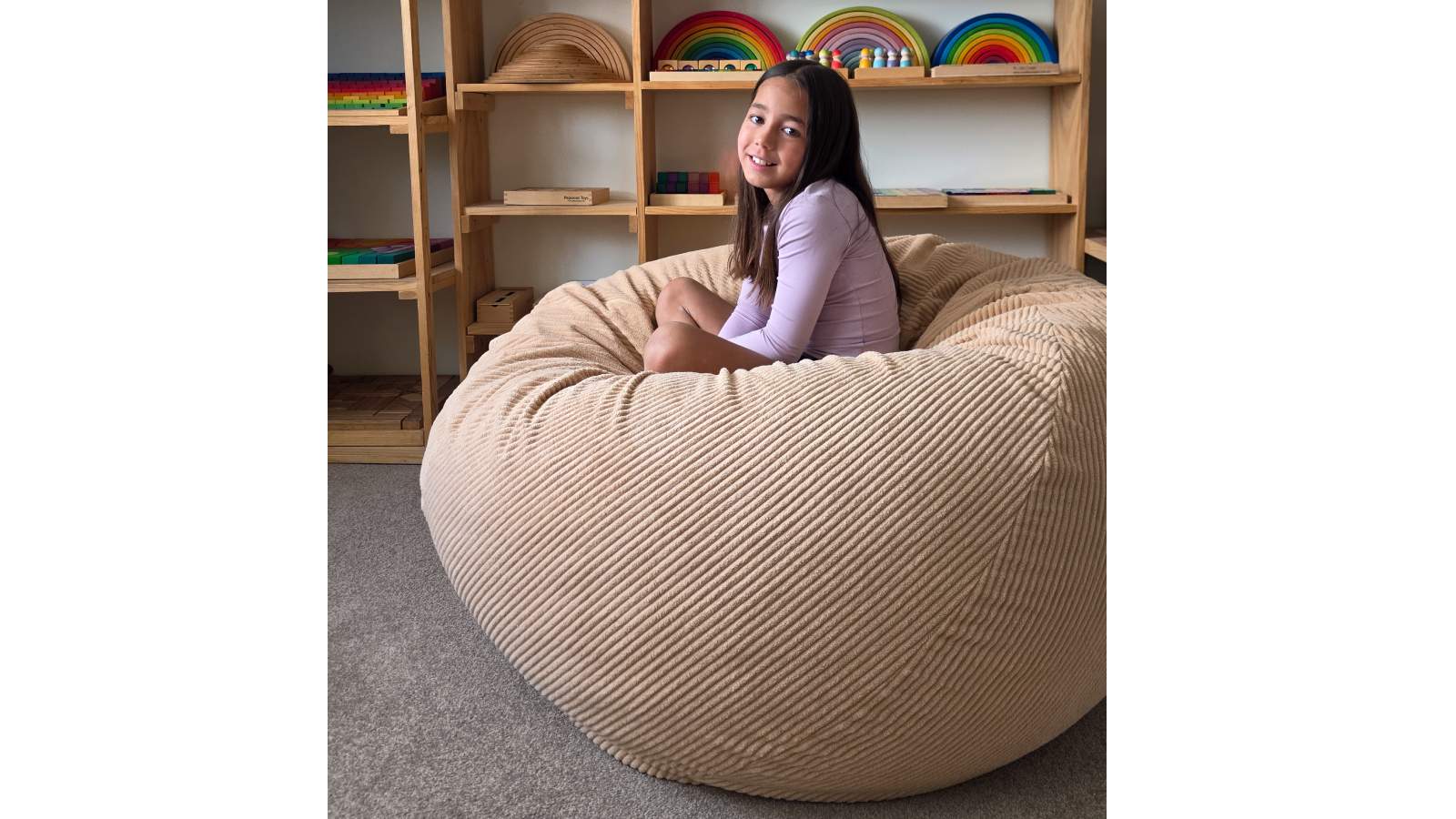 Buddy Play Cloud Pod - Biscuit Beige