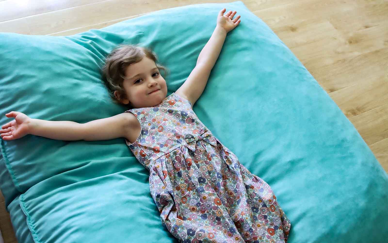 Buddy Play Sensory Crash Pad - Ocean Green