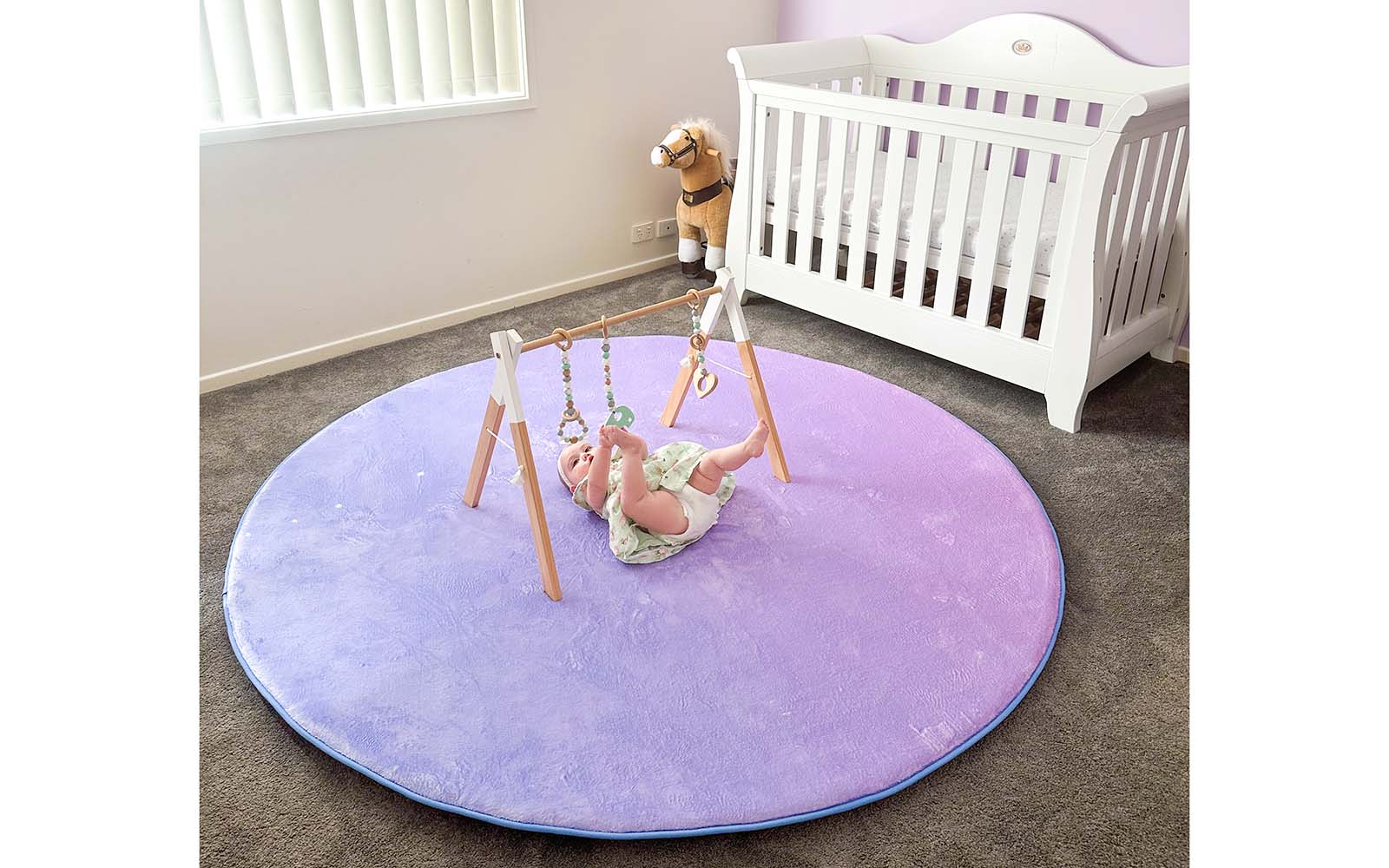 Buddy Play Cloud Mat - Ombre Bubble Gum